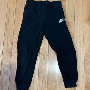 Black Nike joggers